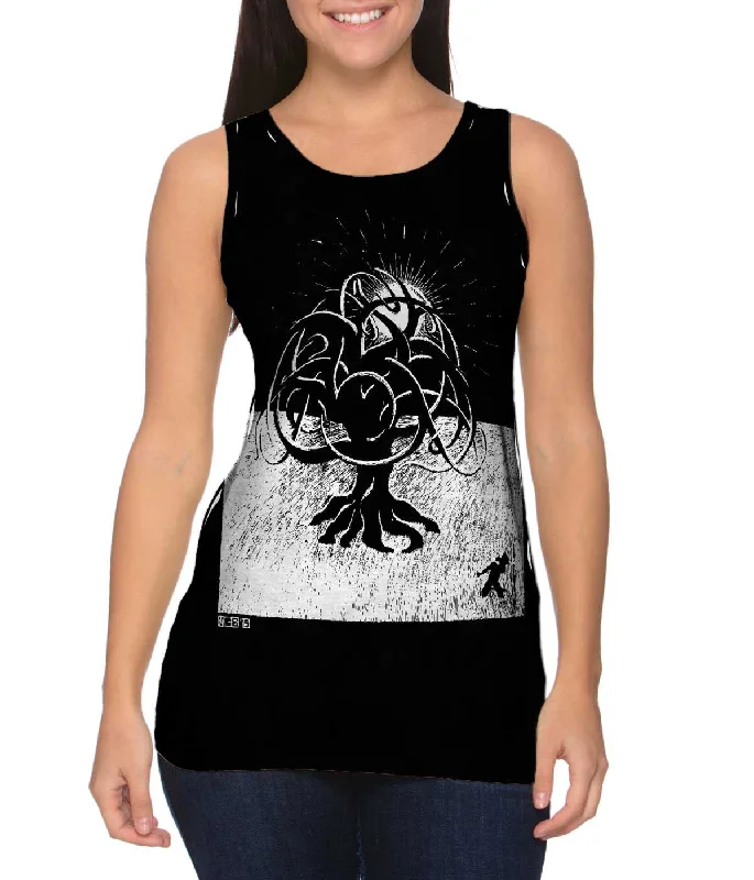 Sweatproof Tank Top-M.C.Escher - "Tree" (1919)