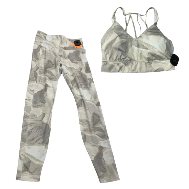 Dress Pants-Athletic Pants 2pc By All In Motion In Cream & Grey, Size: S