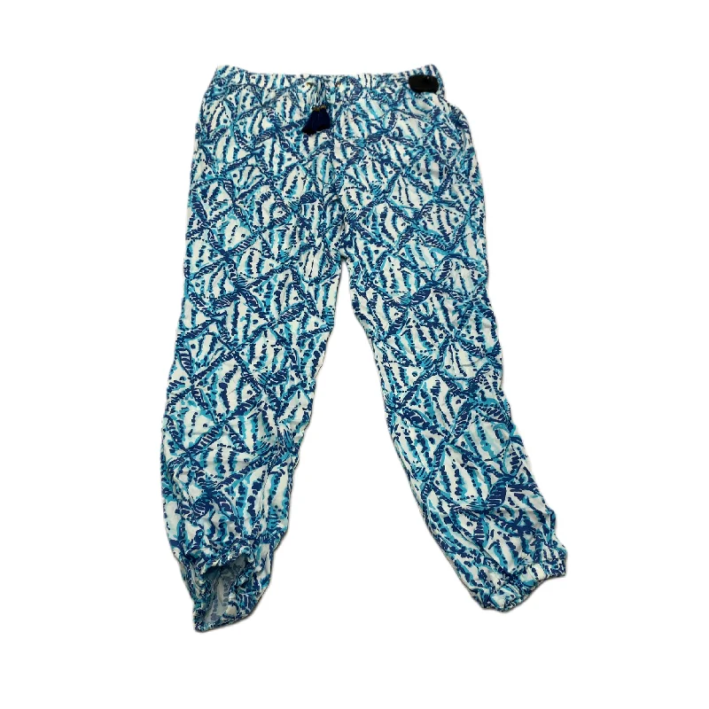 Comfortable Jogger Pants-Blue  Pants Designer By Lilly Pulitzer  Size: Xs