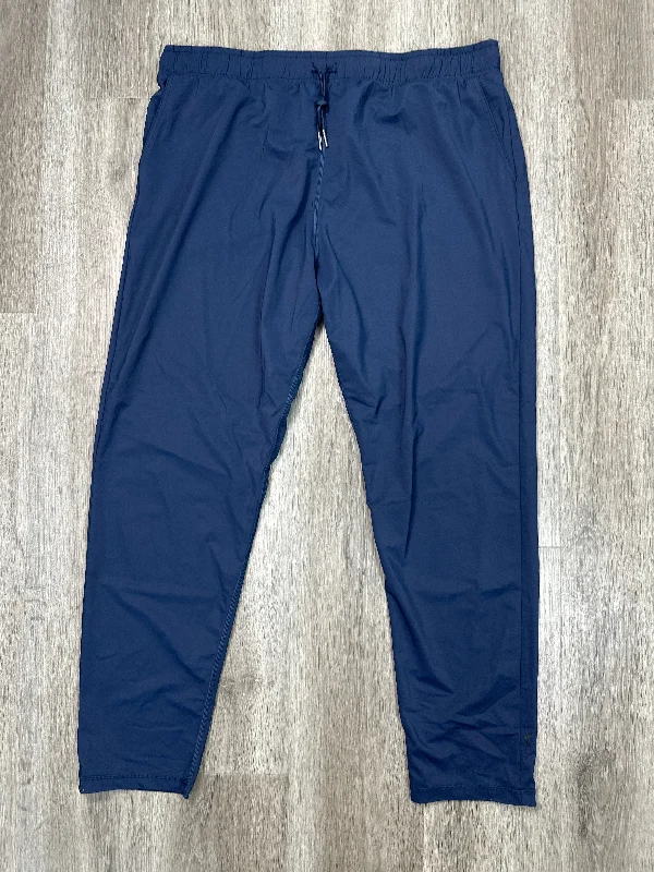 Bootcut Jeans-Athletic Pants By Zyia In Blue, Size: 3x