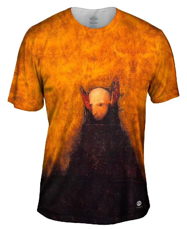 Outdoor Adventure T-shirt-Odilon Redon - "The Monster"