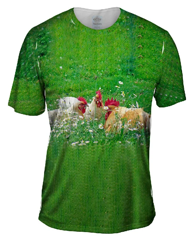 Unique T-shirt-Talking Chickens