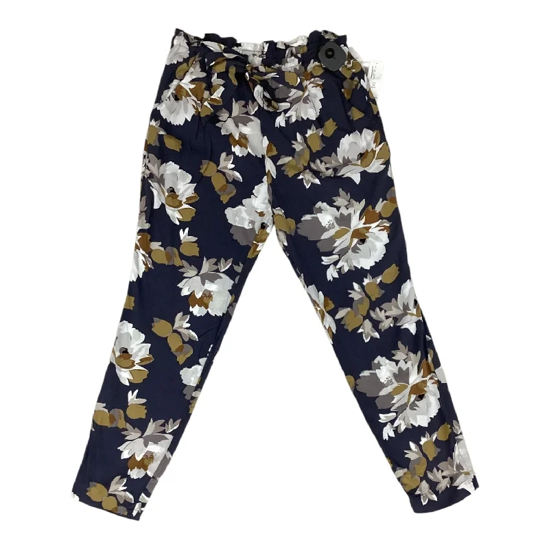 Wide Leg Trousers-Pants Other By Old Navy In Floral Print, Size: 2