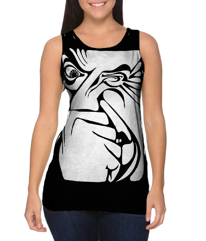 Gym Sleeveless Shirt-M.C.Escher - "Perfume" (1921)