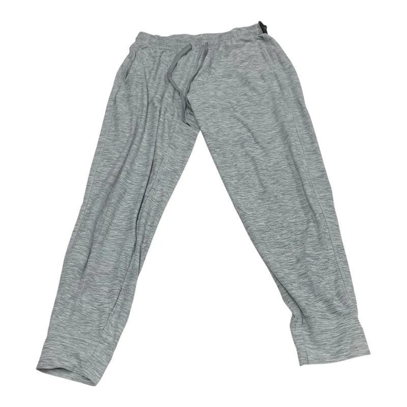 High-rise Pants-Athletic Pants By Old Navy In Grey, Size: S