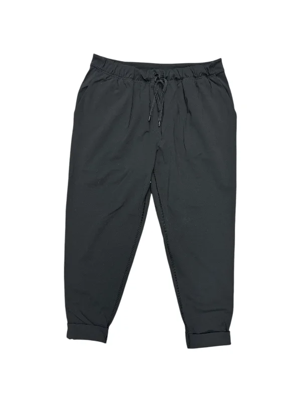 Skinny Pants-Athletic Pants By Lululemon In Black, Size: 12