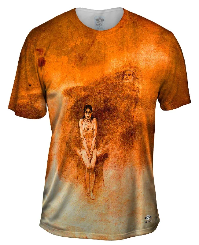 Nature Print T-shirt-Felicien Rops - "The Best Love of Don Juan" (1879)