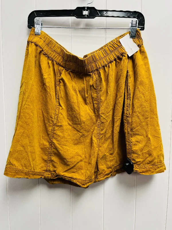 Workout Shorts For Women-Shorts By Free People In Yellow, Size: L