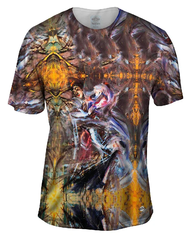 Crewneck T-shirt-Giovanni Boldini - "Figura Femminile"