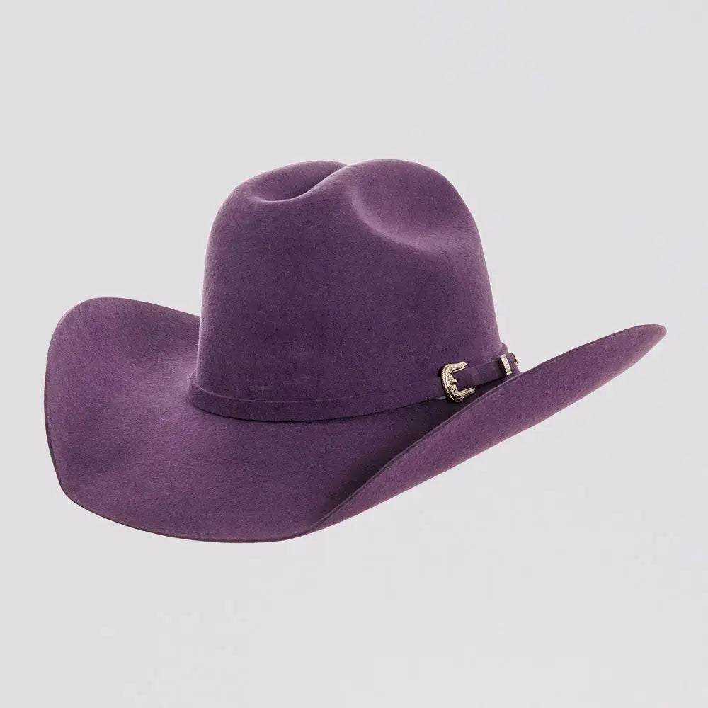 Fashion Hat-American Hat Makers 710087 Beau Cattleman Cowboy Hat in Purple