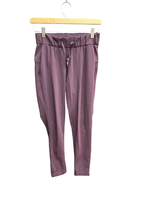 Denim Pants-Athletic Pants By Lululemon In Purple, Size: 2