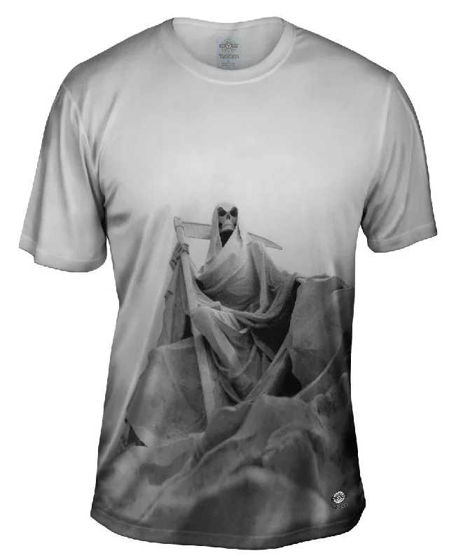 Abstract Graphic T-shirt-Jean Alaux - "Tomb of John Catherineau" (1875)