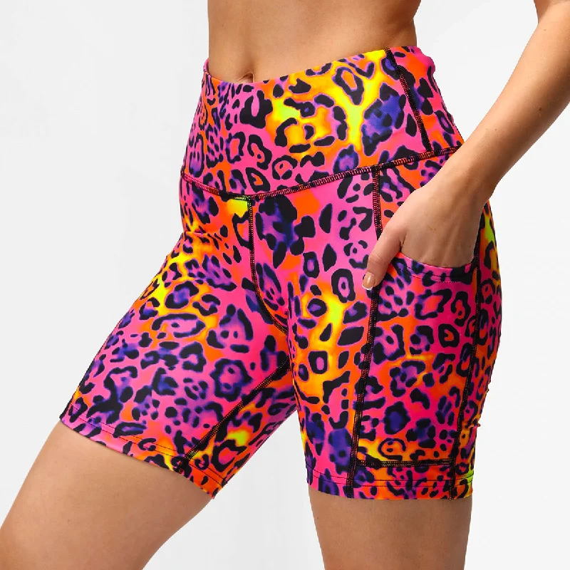 Lightweight Running Shorts-Sunset Safari Running Shorts