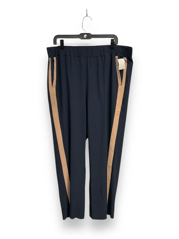 Tapered Pants-Athletic Pants By J. Jill In Navy, Size: Xl