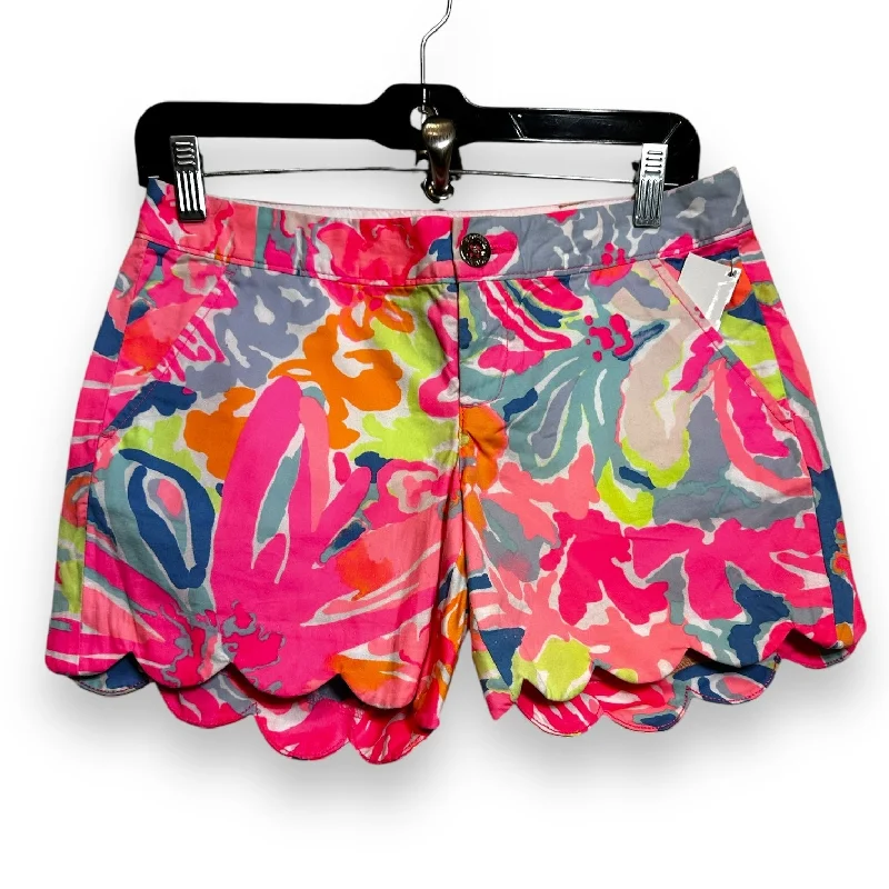 Comfortable Shorts-Shorts By Lilly Pulitzer In Multi-colored, Size: 0p