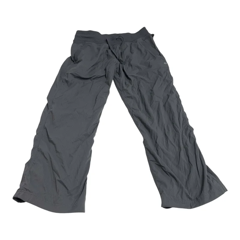 Relaxed Fit Pants-Athletic Pants By Lululemon In Grey, Size: M