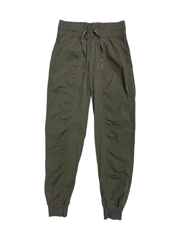 Work Trousers-Athletic Pants By Lululemon In Green, Size: Xs