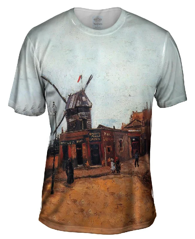 Cool T-shirt-Van Gogh -"Moulin de Galette" (1886)