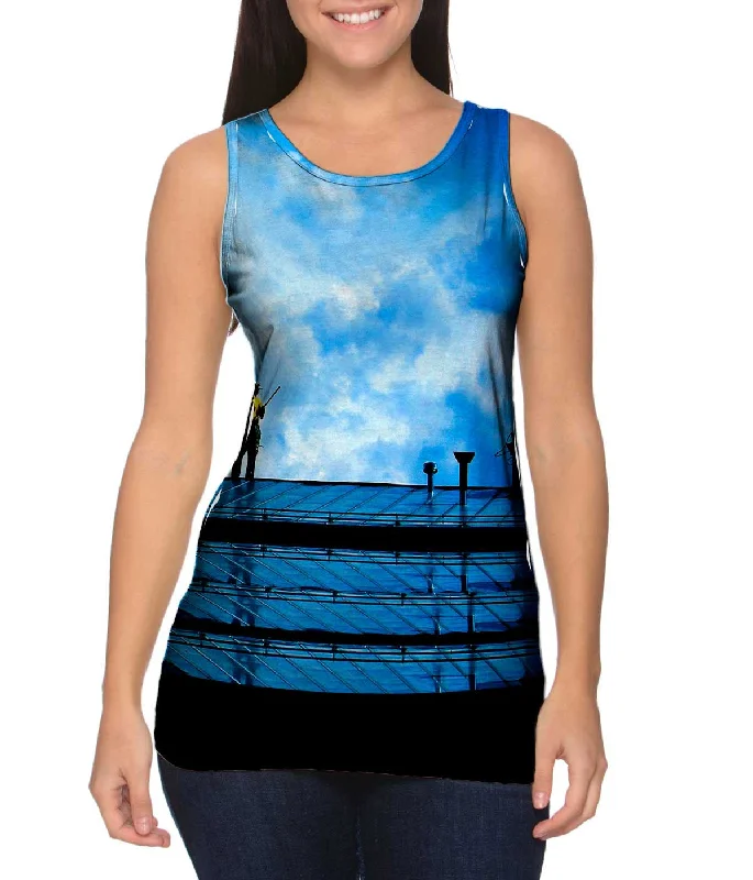 Tank Top For Women-Lonely At The Top