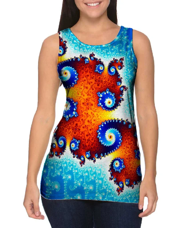 Workout Vest-Mandel Bright Julia Island Fractal