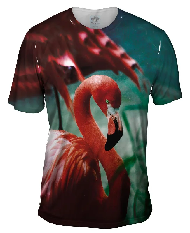 Outdoor T-shirt-Sweet Flamingo