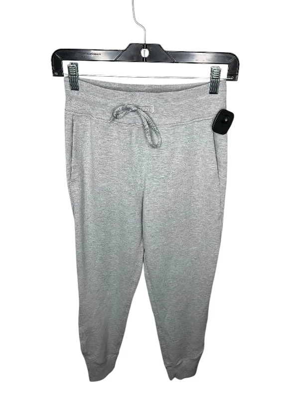 Straight-leg Pants-Athletic Pants By Lululemon In Grey, Size: 2