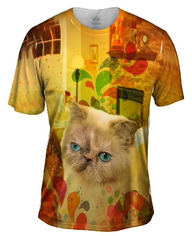 Festival T-shirt-Wise Exotic Cat