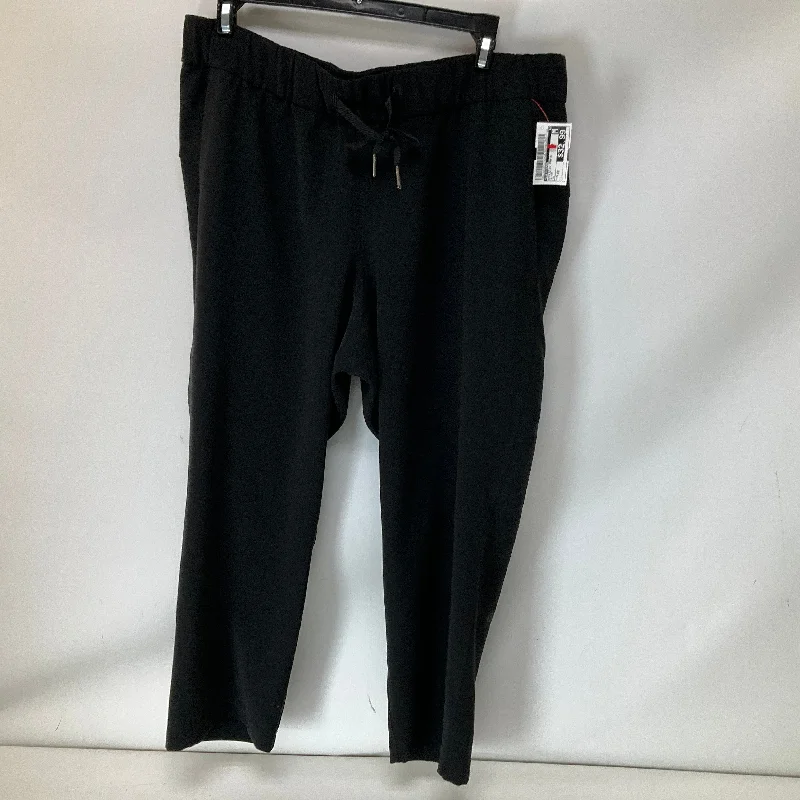 Designer Pants-Athletic Pants By Lululemon In Black, Size: 10