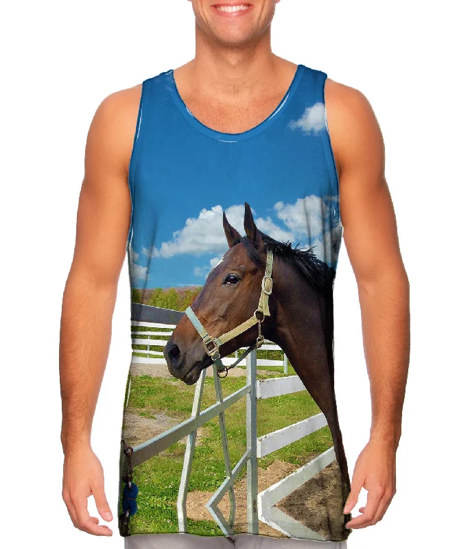 Comfortable Sleeveless Top-Lovely Horse