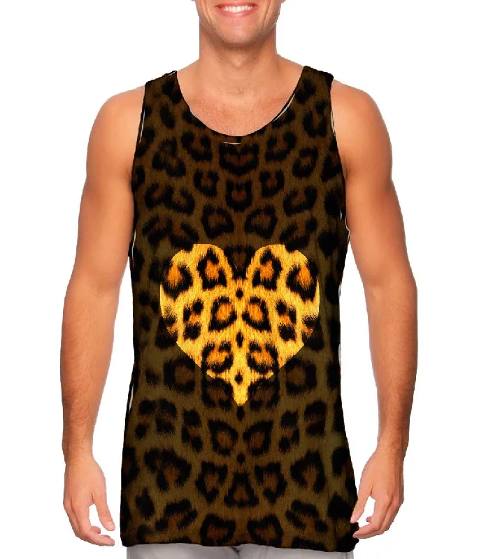 Outdoor Tank Top-Love Leopard Animal Skin