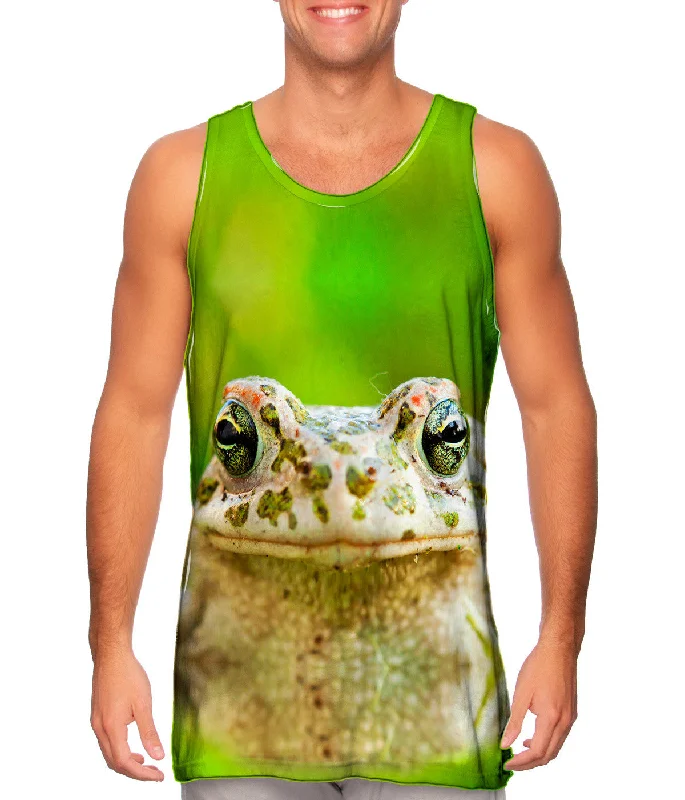 Stylish Sleeveless Top-Lovely Frog