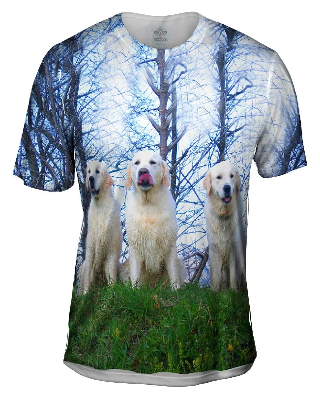 Cool T-shirt-Three White Labs