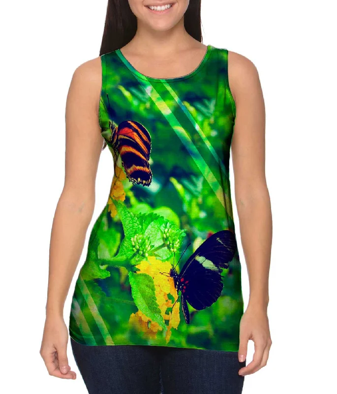 Classic Sleeveless-Light Rays Butterflies