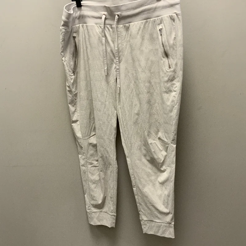 Printed Joggers-Athletic Pants By Athleta In Cream, Size: Xl