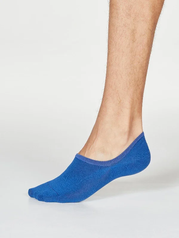 Fashion Socks-No Show Socks - Cobalt Blue