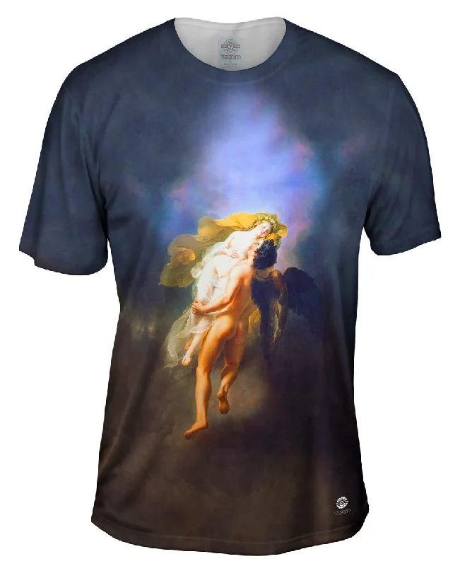 Inspirational T-shirt-Joseph Ferdinand Lancrenon - "Boreas abducting Oreithyia" (1822)