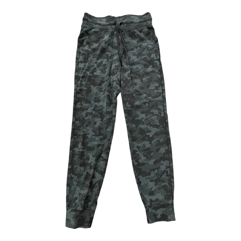 Designer Pants-Athletic Pants By Lululemon In Camouflage Print, Size: 6