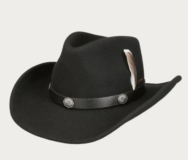 Fisherman Hat-Stetson 3598126 Tamalo in Black