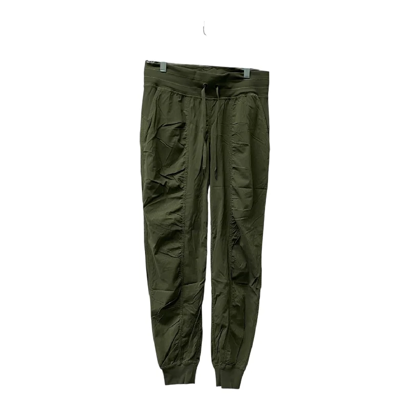 Professional Pants-Athletic Pants By Lululemon In Green, Size:6