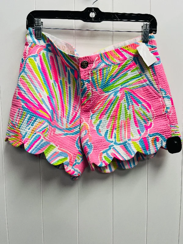 Sweat Shorts-Shorts Designer By Lilly Pulitzer In Pink, Size: 6