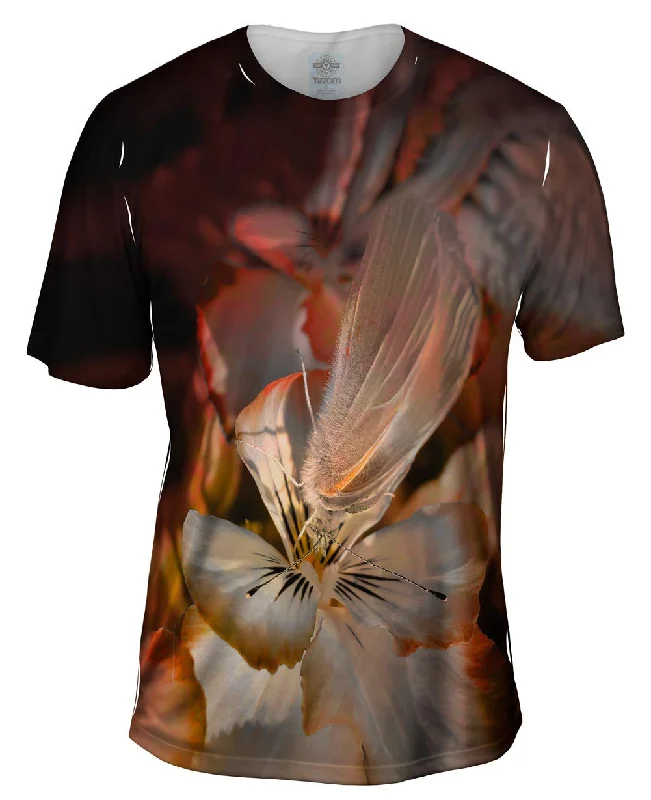 Designer T-shirt-Viola Butterfly