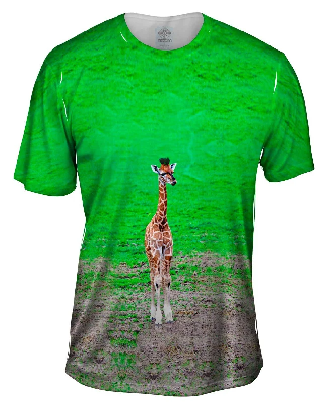 Tie Dye T-shirt-Tender Giraffe