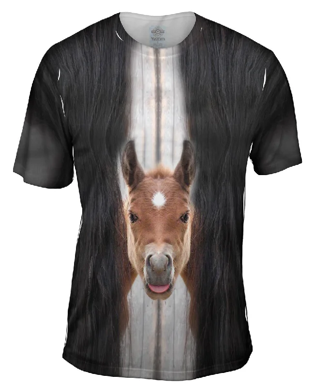 Music Band T-shirt-Worried Horse