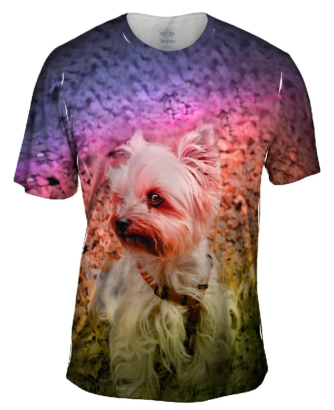 Custom Design T-shirt-Yorkshire Terrier Puppy