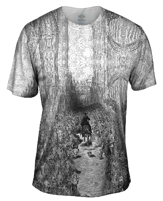 Custom Printed T-shirt-Gustave Dore - "Orlando Furioso"