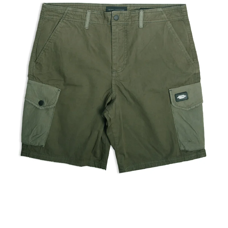 Comfortable Shorts-Cargo Shorts Dark Olive