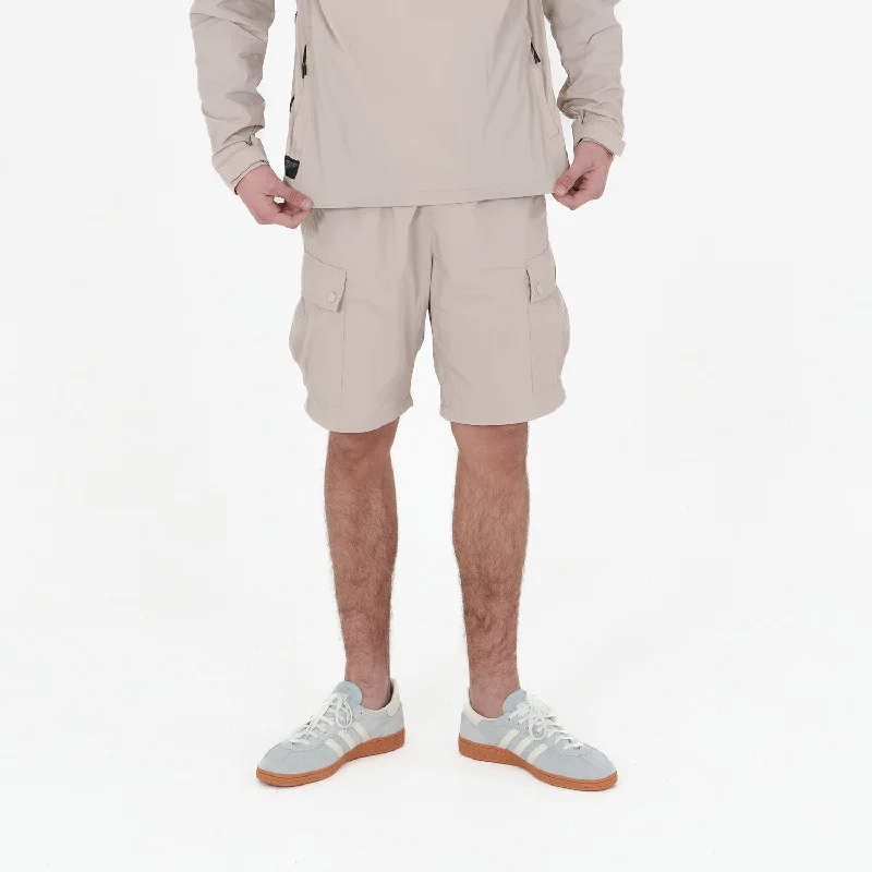 Mesh Shorts-Container Sport Shorts Parchment