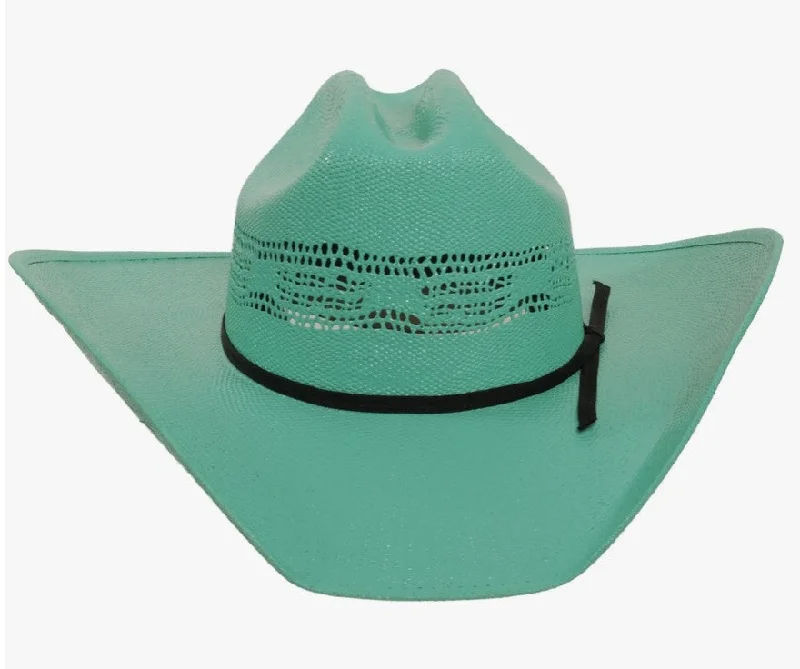 Pre-curved Cap-Chelsea Turquoise Cattleman Cowboy Hat