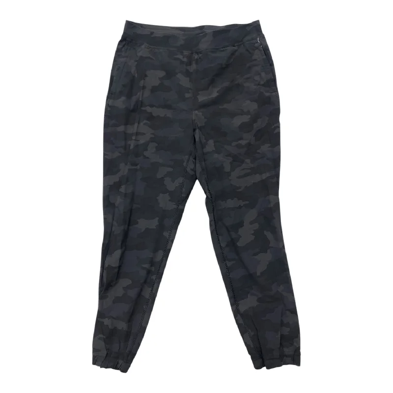 Comfortable Pants-Athletic Pants By Lululemon In Camouflage Print, Size: 12