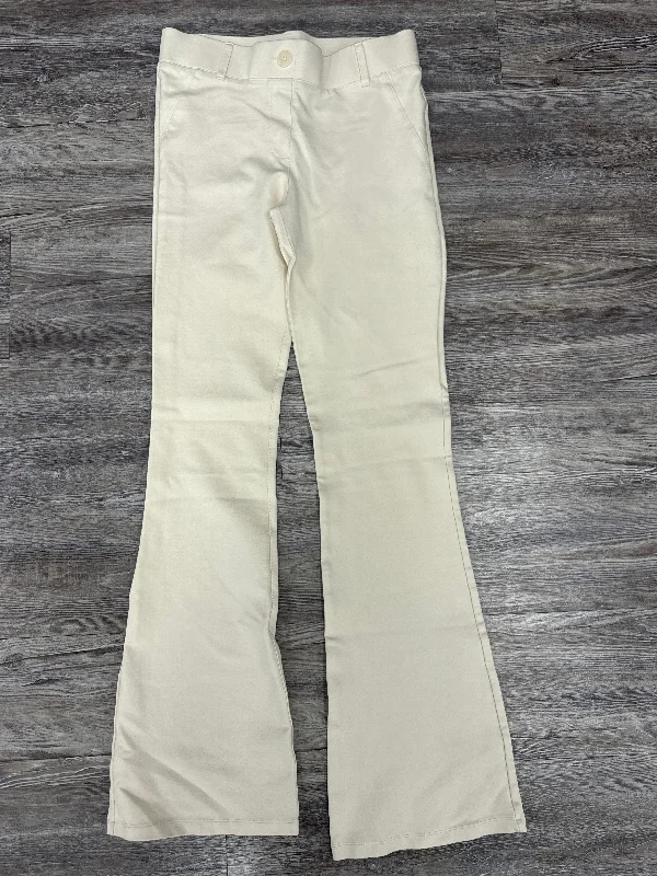 Capri Denim Pants-Pants Other By Betabrand In Cream, Size: M